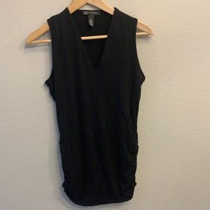 INC black sleeveless top